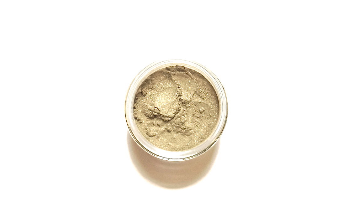 Honey - Gold Metallic Shimmer Vegan Mineral Eyeshadow - Handcrafted Makeup