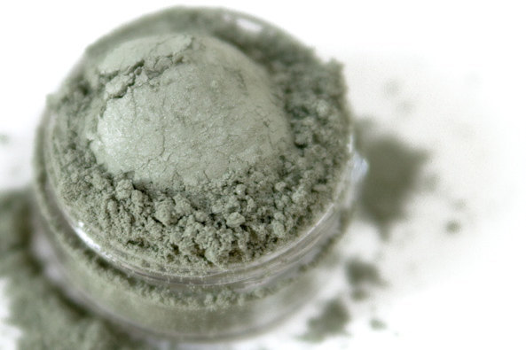 Meadow - Medium Muted Green Vegan Mineral Eyeshadow - Handcrafted Makeup